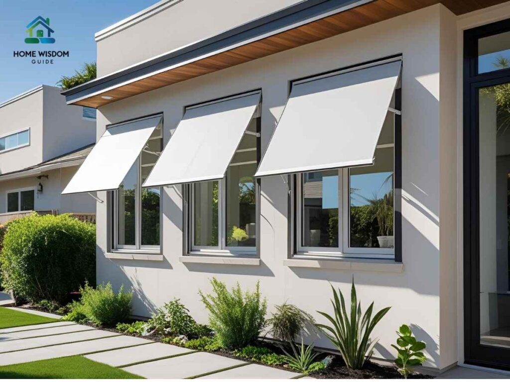 Energy-efficient awning windows replacing old frames in Los Angeles neighborhood