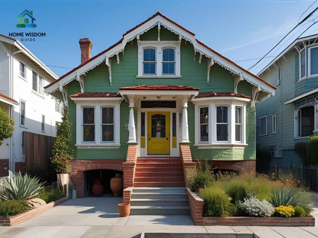 Haight-Ashbury style vintage home renovation in Los Angeles neighborhood